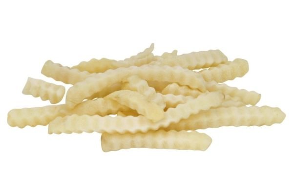 crinkled frozen fries